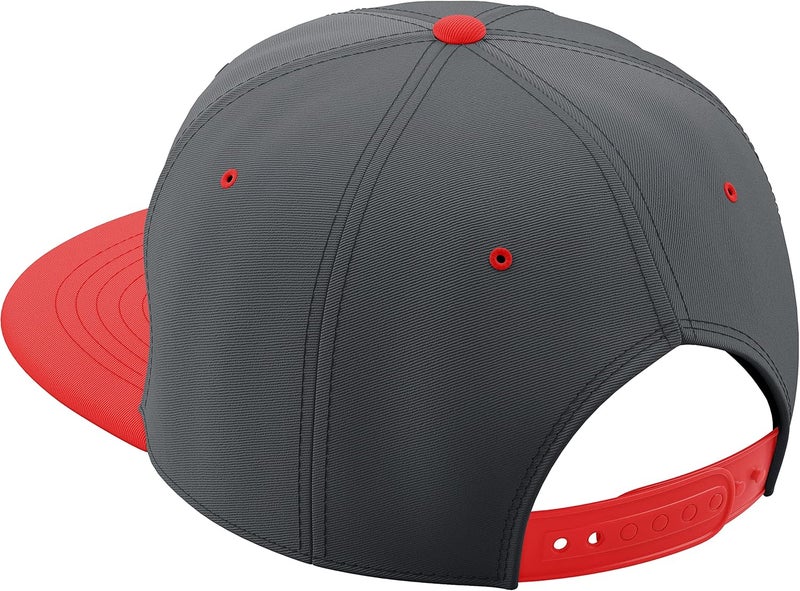 Daxton Store Classic Blank Snapback Flat Bill Visor Hat Cap One Size Adjustable Back - Image 3